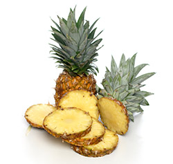 Pineapples are good for whitening teeth naturally