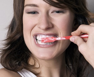 proper brushing for healthy gums