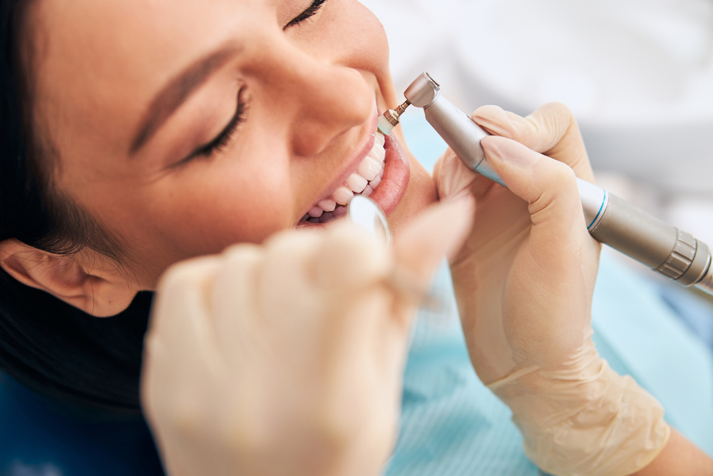 Teeth cleaning procedure